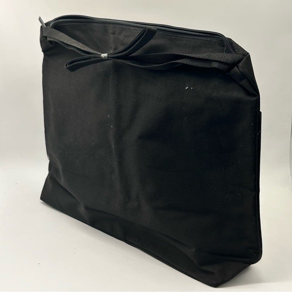 Lancôme Black Cosmetic/Travel Tote Bag with white logo - 13” x 18.5” - Picture 6 of 6